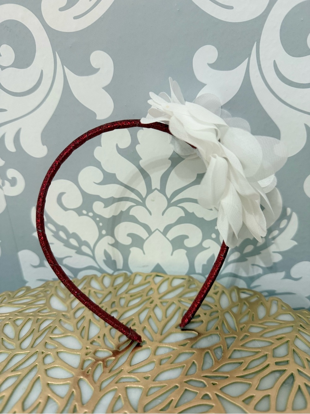💫10/$25 • Handmade Canadian Themed Flower Detail Headband